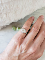 Platinum Art Deco c.1920s diamond engagement Ring