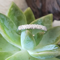 Platinum 7 diamond estate band