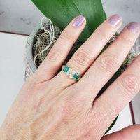 14k yellow gold 1.66ct  Old Mine Cut Diamond Victorian - Edwardian ring