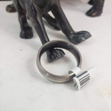 Titanium & Platinum 7mm Band - SIZE 12