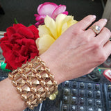 Estate Yellow Gold Retro bracelet