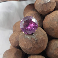 14k gold created Alexandrite & diamond estate Ring
