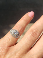 Platinum Art Deco Diamond estate Ring