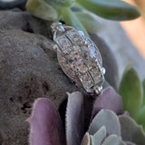 Platinum Art Deco c.1920's  apx .70ct European cut diamond ring