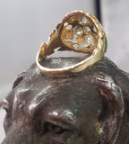 Victorian 14k gold old mine cut diamond ring 🤩