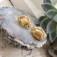 14k gold Victorian cufflinks
