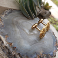 14k gold Victorian cufflinks