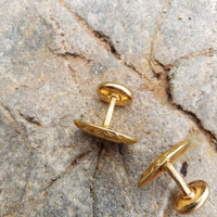 14k gold Victorian cufflinks