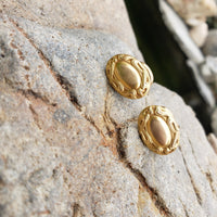 14k gold Victorian cufflinks