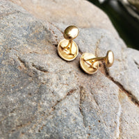14k gold Victorian cufflinks