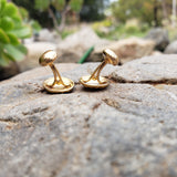 14k gold Victorian cufflinks
