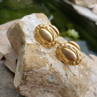 14k gold Victorian cufflinks