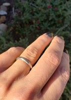 platinum 2.85mm vintage engraved wedding band