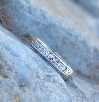 Platinum 5 diamond estate band