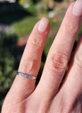 Platinum 5 diamond estate band