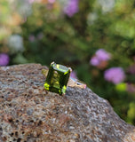 10k gold vintage Peridot Ring