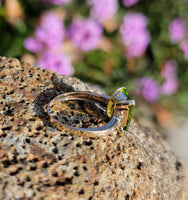 10k gold vintage Peridot Ring
