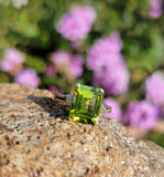10k gold vintage Peridot Ring