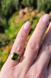 10k gold vintage Peridot Ring