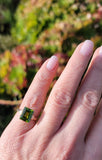 10k gold vintage Peridot Ring