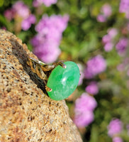 14k Yellow gold Jade estate ring
