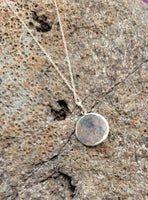 10-14k gold Edwardian diamond BOW necklace pendant lavaliere