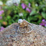 14k gold Victorian pearl ring