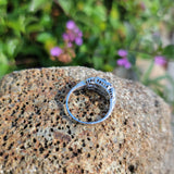 18k gold white gold c.1920's filigree diamond ring