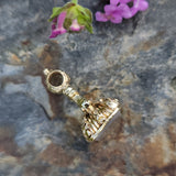 9ct gold Victorian carnelian watch FOB seal necklace pendant