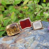 9ct gold Victorian carnelian watch FOB seal necklace pendant