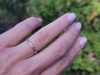 14k gold 2mm vintage engraved floral wedding band