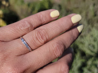 18k white gold engraved 5 diamond vintage wedding floral band