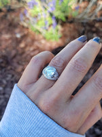 Platinum c.1920's floral filigree 2.85ct diamond antique engagement wedding ring =apx 3.65ct tw