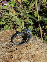 14k gold white gold c.1920's Art Deco diamond ring