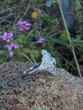 platinum c.1920's filigree diamond ring