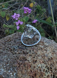 platinum c.1920's filigree diamond ring