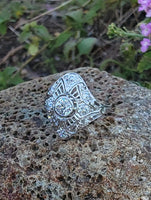 platinum c.1920's filigree diamond ring