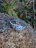 18k white gold diamond Deco diamond vintage ring