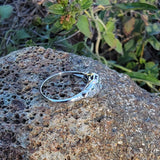 18k white gold diamond Deco diamond vintage ring