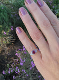 Platinum c.1920's Art Deco Ruby & Diamond Ring