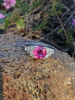 Platinum c.1920's Art Deco Ruby & Diamond Ring