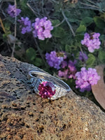 Platinum c.1920's Art Deco Ruby & Diamond Ring