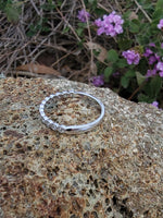 platinum diamond stackable wedding band