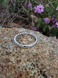 platinum diamond stackable wedding band