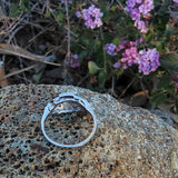 platinum diamond Deco diamond vintage ring
