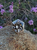18k gold Smokey quartz HUGE vintage cocktail ring