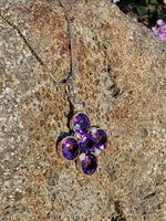 14k gold Victorian amethyst & pearl necklace pendant lavaliere