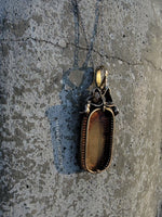 18k gold - silver top Victorian enamel lady, pearl & old rose cut diamond bow necklace pendant lavaliere