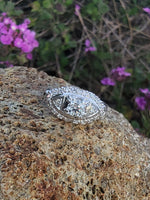 platinum diamond Retro diamond vintage ring