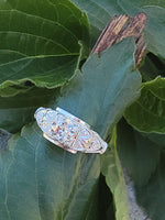 14k white gold Art Deco c.1920's diamond vintage ring